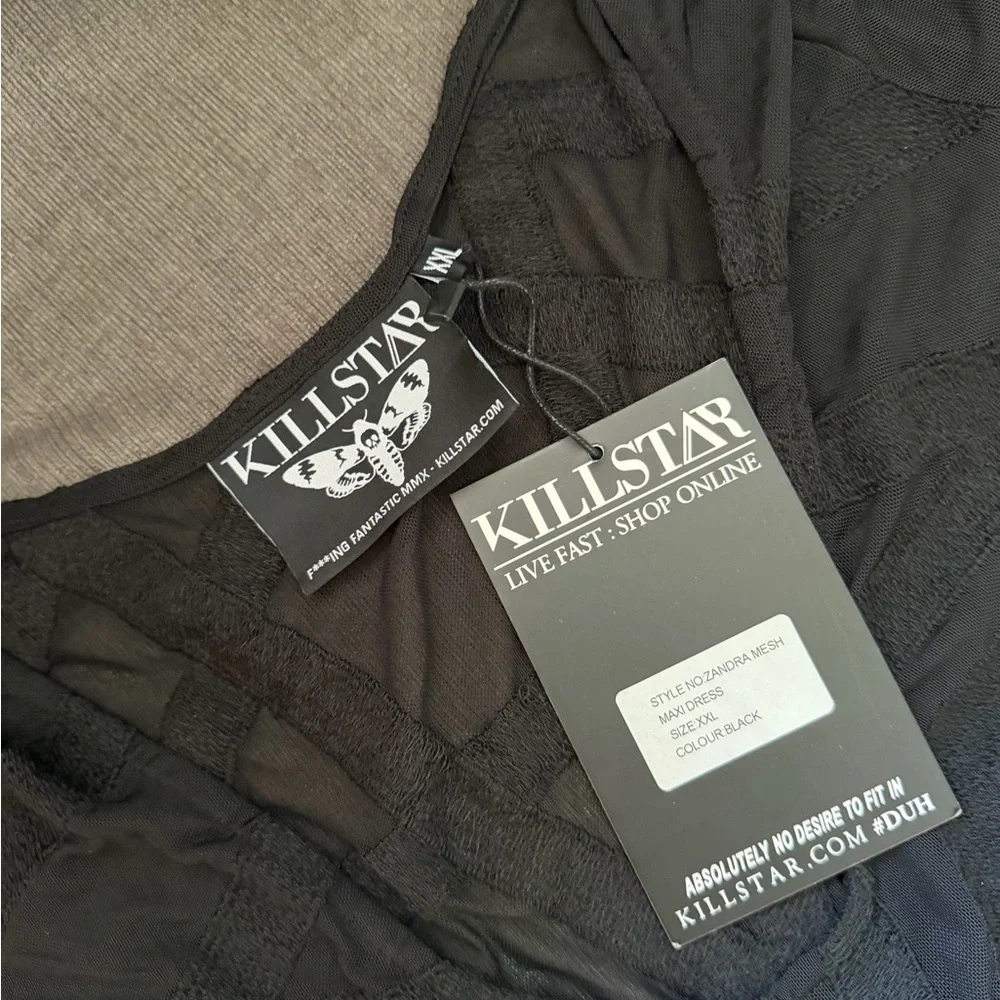 Killstar Zandra Mesh Maxi Dress - Picture 6 of 6